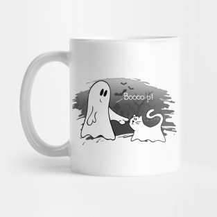 Boooo-p! - Grey (Gray) Mug